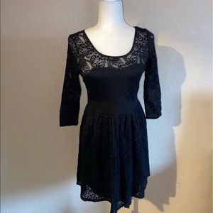 Black Lace Dress